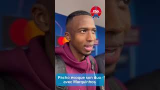 Willian Pacho dithyrambique sûr Marquinhos 🇪🇨🇧🇷🤝 [upl. by Esineg209]