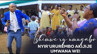 NYIR’URUREMBO AKIJIJE UMWANA WE🥰 Mbega ibihe byiza Live perfomance by Chorale Beulah [upl. by Ateinotna]