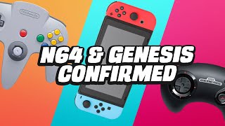 N64 amp Sega Genesis Games Coming To Nintendo Switch Online  GameSpot News [upl. by Ibur]