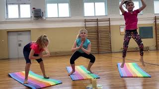 Kindersport zu Hause 46 Jahre  Thema YOGA [upl. by Dietsche229]