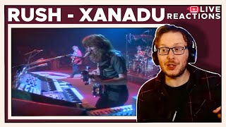 A technical MASTERPIECE Rush  Xanadu live  REACTION [upl. by Solim584]