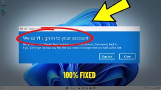 How to solve Microsoft Account ProblemWe need to fix your microsoft account windows 10 [upl. by Mychael]