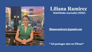 Liliana Ramirez Reporter  MMJ Reel [upl. by Neelyhtak]