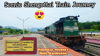 🚂SILAMBU EXPRESS TRAVEL VLOG Chennai to Shengottai  Scenic Western Ghats Route  Naveen Kumar [upl. by Aleris126]