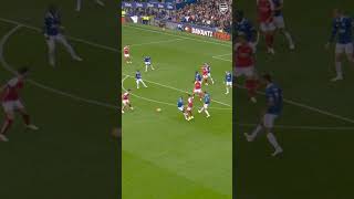 Ben Whites tracking back interception against Everton [upl. by Jeannine]