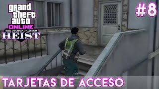 GTA Online Diamond Casino Heist PS4  Tarjeta de acceso Preparación [upl. by Peppard]