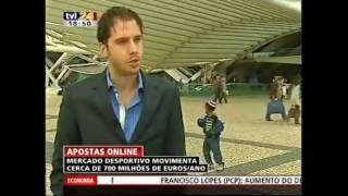 Reportagem apostas online TVI24 [upl. by Oakes20]