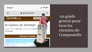 Chemin de Compostelle 2022 guide gratuit camino de Santiago [upl. by Gem816]