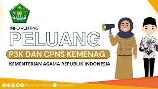 Pengumuman CPNS Kemenag 2024 [upl. by Meehan]