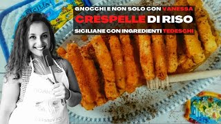 Le Crespelle di riso siciliane con ingredienti tedeschi [upl. by Neroc]