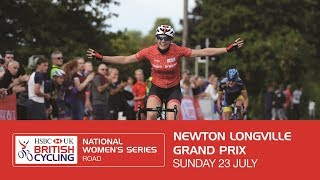 HSBC UK  National Womens Road Series  Newton Longville Festival of Cycling Grand Prix [upl. by Atiuqrahs]