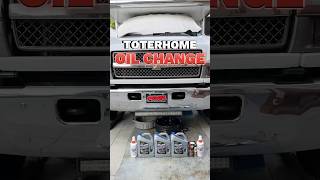 Time for an Oil Change in the Pony Xpress C5500 Duramax Toterhome oilchange [upl. by Gide]