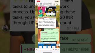 WhatsApp scam 😳  Scam ‼️ whatsapp scam whatsappscam stayalert shorts [upl. by Yenoh]