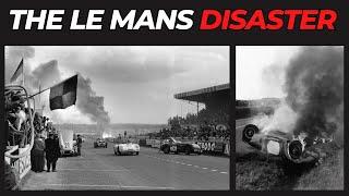 The Worst Motorsports Crash Ever  1955 Le Mans [upl. by Llerrah]