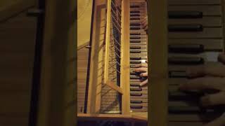 Wittmayer harpsichord  Allemande and variation [upl. by Notsirk928]