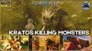 KRATOS KILLING MONSTERS  GOW RAGNAROK  NO COMMENTARY [upl. by Leuamme]