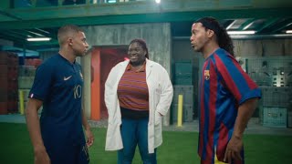 Amazing New Nike World Cup 2022 Advert with all legends R9  CR7 Ronaldinho and Mbappe [upl. by Bronwen]