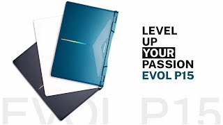 3 Colors for your choice——EVOL P15 Gaming Laptop [upl. by Nerad]