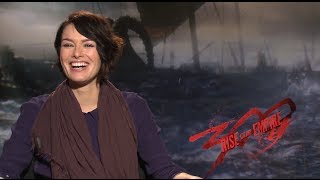 Lena Headey interview 300 Rise of an empire [upl. by Gordie434]