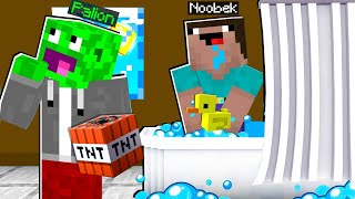 Odkryłem 6 SEKRETÓW o NOOBEK w Minecraft [upl. by Odelet]