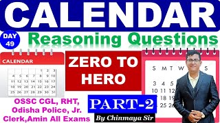 Calendar Reasoning ClassPart 2Calendar Easy TricksReasoning By Chinmaya Sir [upl. by Zita383]