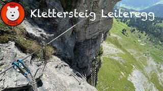 Klettersteig Leiteregg Braunwald  Glarus [upl. by Schulein]