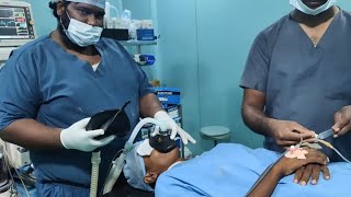 General Anaesthesia process in Telugu anesthesiology viralvideo [upl. by Pedaias]