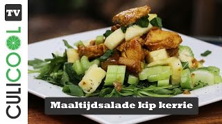 Maaltijdsalade met kip kerrie [upl. by Flanna]