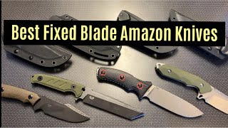 Best Fixed Blade Knives On Amazon [upl. by Lledrac925]