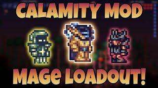 The Best Calamity Mage Class Loadouts Guide For Revengeance Death and Expert Mode [upl. by Ennaylloh]