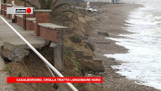 Il Punto Casalbordino crolla tratto del lungomare nord [upl. by Ader]