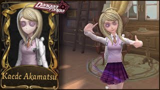 Identity V  Journalist ‘Kaede Akamatsu’ Gameplay  Danganronpa V3 Crossover [upl. by Gabriel818]