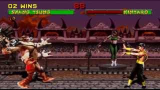 Mortal Kombat II Arcade How to easily beat Kintaro [upl. by Maynard]