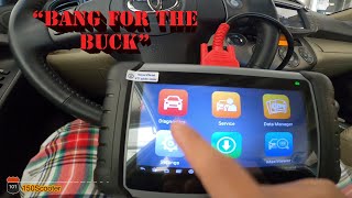 Autel Maxicom Mk808S Car Scan Tool quotBang for the Buckquot [upl. by Eittod536]