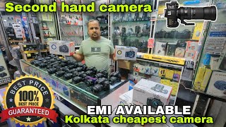 Cheapest camera market✅  Kolkata cheapest camera  metro gali camera market  2nd hand camera✅ [upl. by Nodnas121]