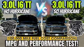 2025 RAM 30L I6 TT HO Hurricane VS SO Hurricane MPG amp Performance Test  Is The HO All Hype [upl. by Rezal]