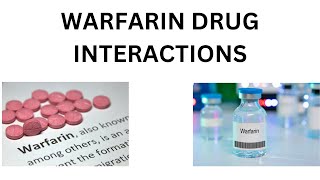 WARFARIN DRUG INTERACTION  P 450 SYSTEM AND MNEMONIC  MEDICINE HANDY POINTS [upl. by Netsirc869]