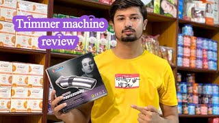 DINGLING Hair Trimmer Machine Review  How to Use and Price Hair Cutting machine Unboxing [upl. by Ahsemit]