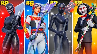 71 Most TRYHARD Fortnite Skin Combos [upl. by Aleinad503]