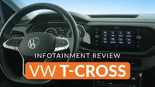 VW TCross Infotainment System REVIEW  TEST 🖥️ [upl. by Yendroc58]