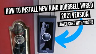 How to Install Your Ring Video Doorbell 2nd Generation Wired Install  Ring [upl. by Jaclin]