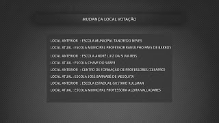 Eleições 2024 Local de Votação [upl. by Alves]