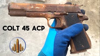 Colt M1911 US Army pistol Restoration [upl. by Ailam]