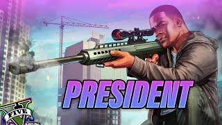 Ultimate fun with president in GTA 5 [upl. by Nanis]