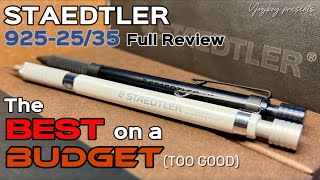 STAEDTLER 9252535 Full Review The BEST BUDGET mechanical pencil [upl. by Walworth690]