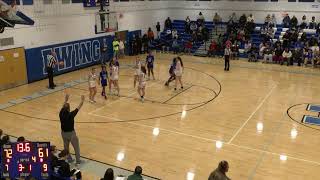 Ewing High School vs New Providence High School Girls Varsity Basketball [upl. by Lledyl]