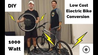 Cheap Electric Bike Conversion Kit that gives you the speed you need [upl. by Duyne]