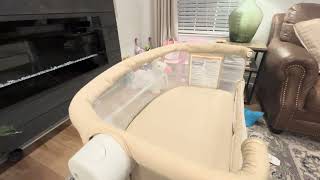 Baby Delight Beside Me Wink Bassinet Review [upl. by Care]