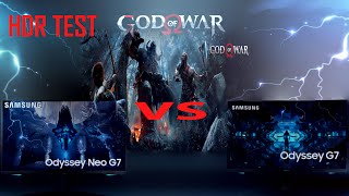 Samsung Odyssey Neo G7 vs Odyssey G7 Battle of the Odyssey Series Monitors samsung [upl. by Ilegna304]