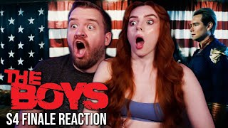 At Least It Cant Get Worse  The Boys Ep 4x8 Reaction amp Review  Prime Video [upl. by Ennaillek360]